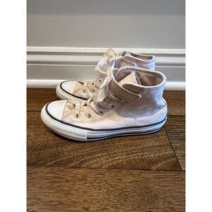 Converse Chuck Taylor All Star Ruffles & Bows Toddler Girls' Hi-Top Sneaker Sz 1